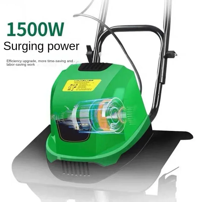 

Low price Made in China 1500WElectric Scarifier Micro-tiller Tiller Small Agricultural Plowing Machine Household Plowing Digging