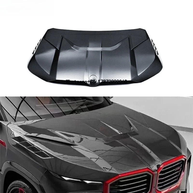 LD Style Pre Preg Dry Carbon Fiber Front Engine Hood for XM G09 Body Kit Aero Part