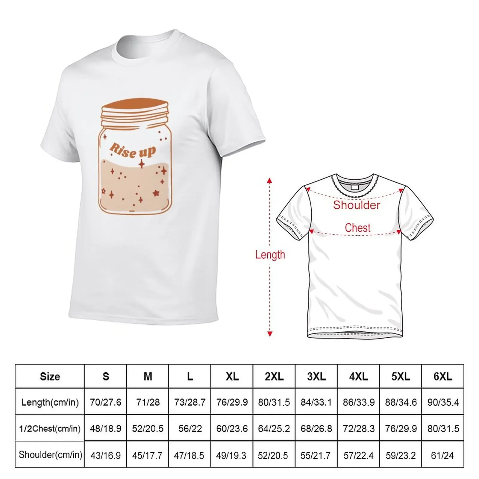 Rise up | Sourdough starter | Bread making T-Shirt aesthetic clothes graphics mens t shirts pack