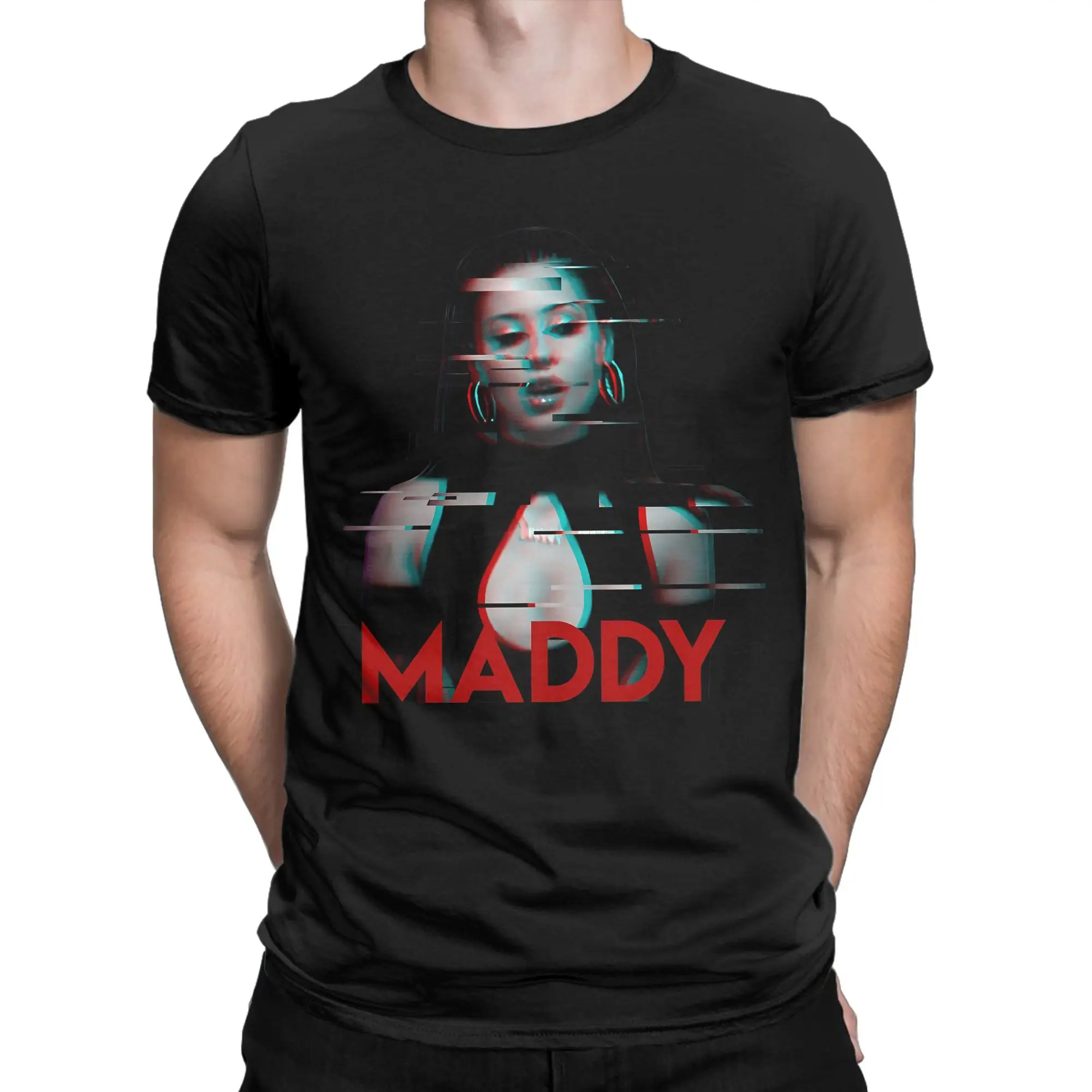 Maddy Perez T-Shirt pour hommes Euphorias Y2K, T-Shirts amusants, col ras du cou, Hipster, vêtements surdimensionnés bon marché