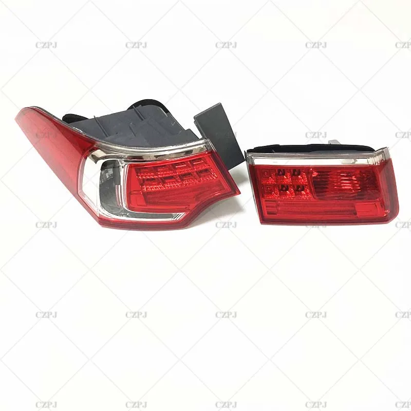 1Set 4PCS Car Rear Bumper LED Taillight Tail Lamp For Honda Spirior CU1/CU2  For Accord Euro 2013 2014