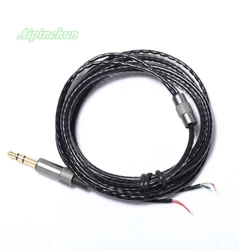 Aipinchun 3.5mm 3-Pole Jack DIY Earphone Audio Cable Headphone Repair Replacement LC-OFC Wire Cord