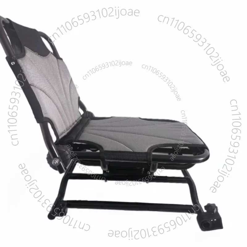 New 360 ° Rotating Folding Flat Aluminum Alloy Seat