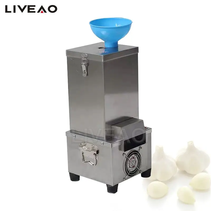 Electric Garlic Peeling Machine Automatic Garlic Peeler Garlic Skin Peeling Maker Food Processor