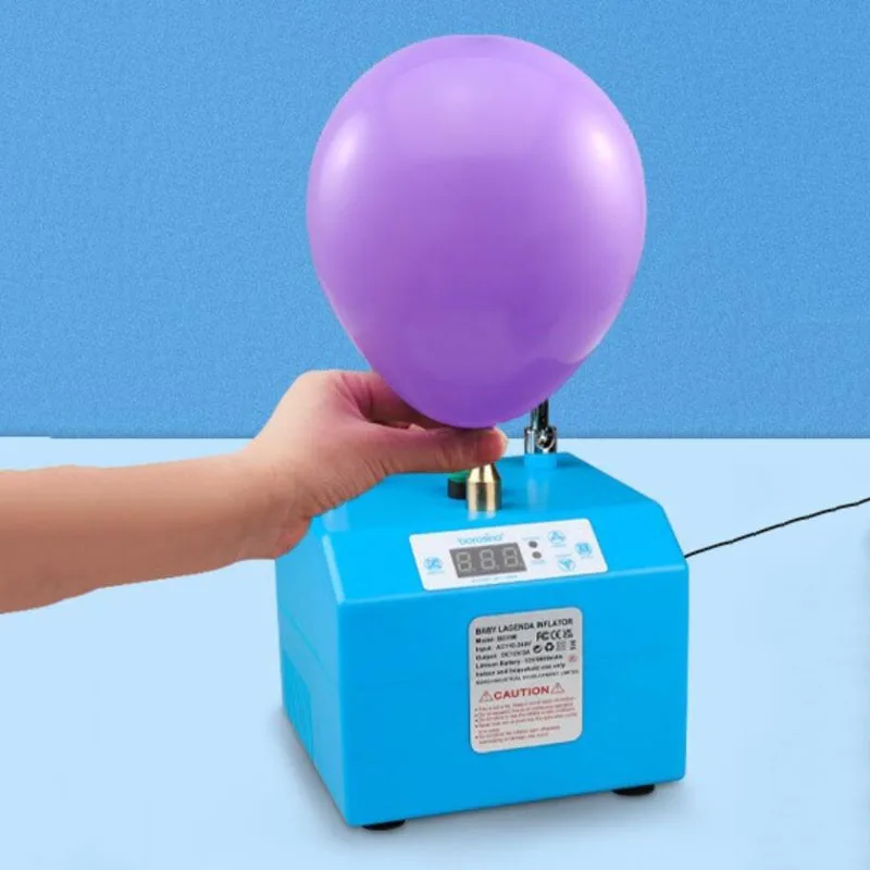 

With timer and foot switch B231M, electric long strip airbag inflation pump multi-function portable magic balloon inflator
