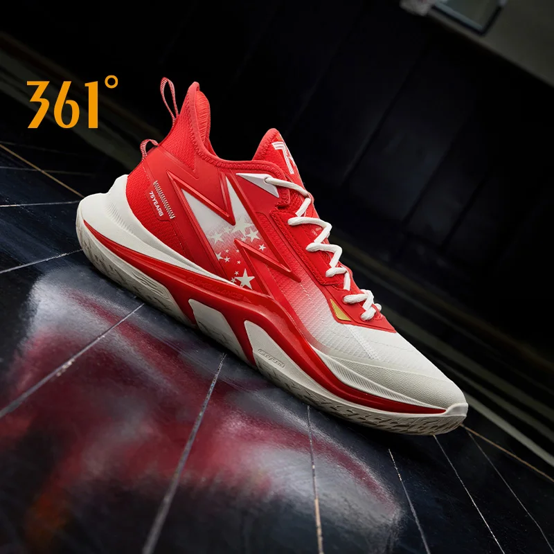 361 Degrees Light up Men‘s Basketball Shoes Non-Slip Cushioning Breathable Rebound Durable Professional Male Sneakers 572441108