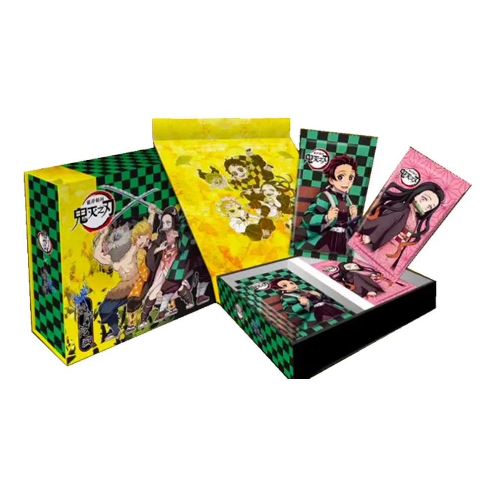 Demon Slayer Cards Rare And Out Of Print Collection Tcg Packs Booster Box Nezuko Anime Table Playing Games Toys Birthday Gift