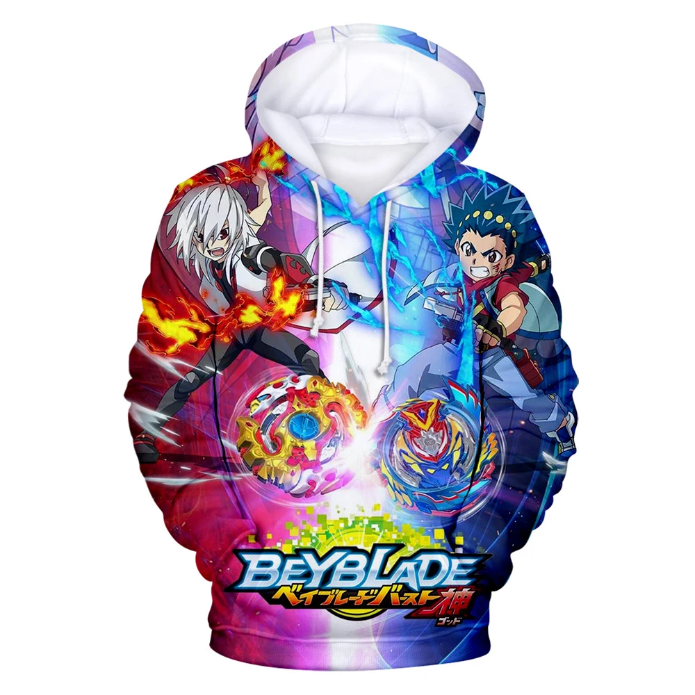 New Anime Beyblade Burst 3D Print Hoodies Men Women Casual Oversized Hoodie Pullovers Hooded Sweatshirts Tracksuits Man Clothing