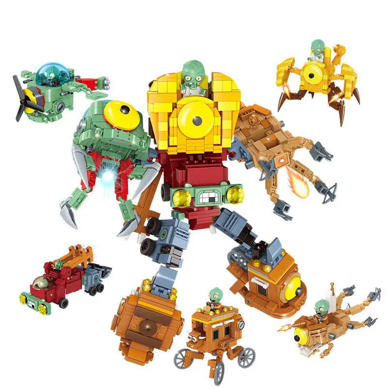 Construa o Dr. Zomboss: O Meu Guia Definitivo para o Brinquedo de Blocos Interconectáveis Plants vs. Zombies 5 em 1