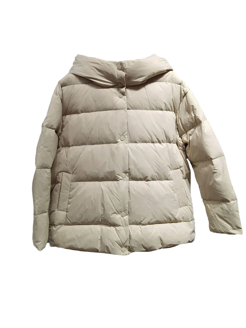 

Пуховик с капюшоном, Короткая свободная однобортная куртка, теплый и уютный дизайн, зима 2023, новинка 1207