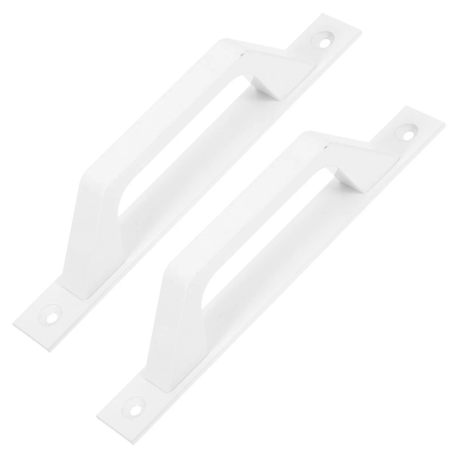 

2Pcs Door Handle Industrial Style Aluminium Alloy Bar Pull Handle for Gate Cabinet Shed Garage Door Stair Railing