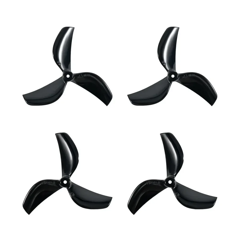 Betafpv Gemfan 45mm 3-Blade Propellers 1.5mm Shaft for FPV Whoop Drone