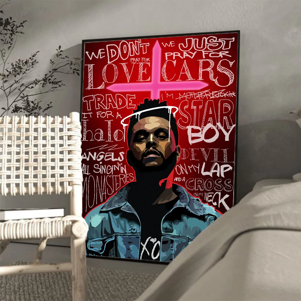 2023 The Weeknd Poster Classic Vintage Posters HD Quality Wall Art Retro Posters for Home Room Wall Decor