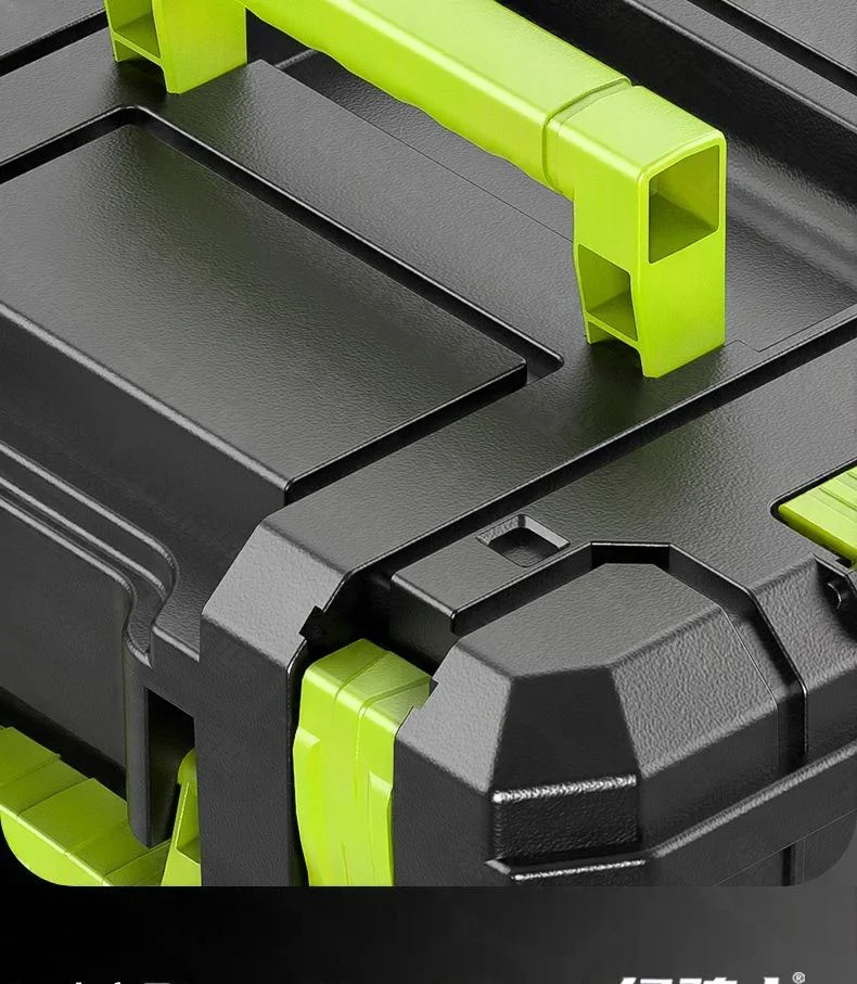 DGEV Multifunktionaler Stapelbarer Werkzeugkasten-Set mit Großer Kapazität, Große Verbreiterte Aufbewahrungsbox für Hardware – Detail 14