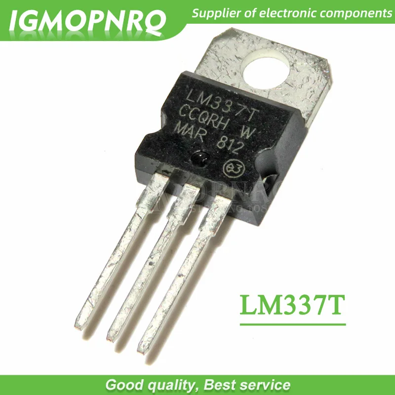 20 sztuk LM337T LM337 TO-220 regulatory napięcia 1.5A Neg Adj Vol Reg nowy oryginał