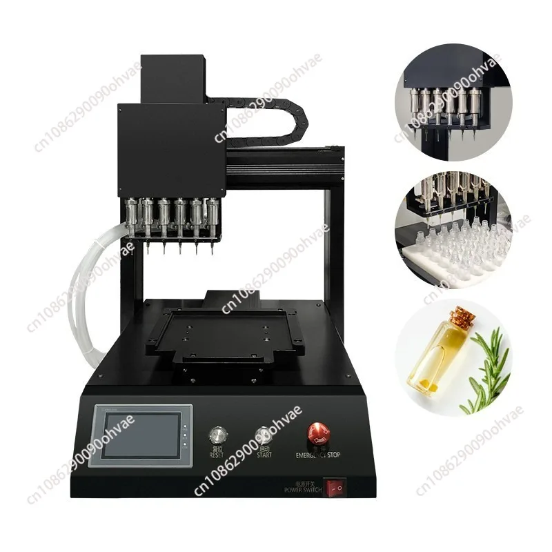 Automatic Filler 0.5-10ml 6 Head  Filling machine cartridge