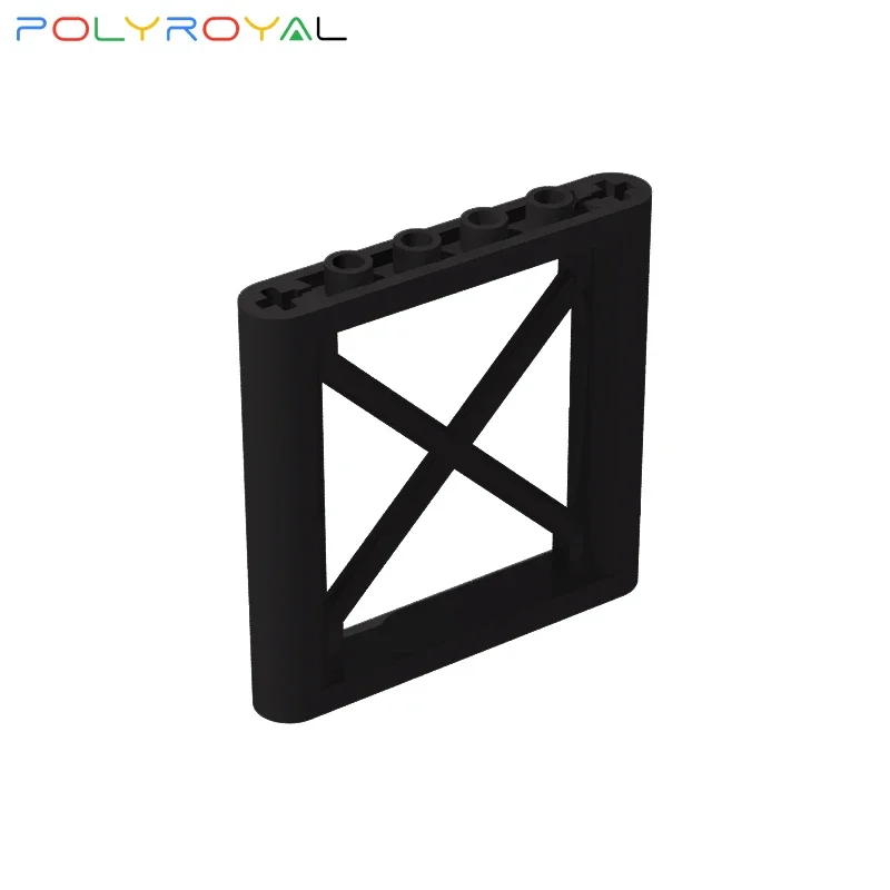 

Строительные блоки, детали 1x6x5, рамка для военной сцены, аксессуары, 10 шт., MOC, совместимые с брендовыми игрушками для детей 64448