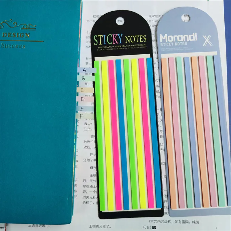 160Sheets Markers Index Tabs Bookmark Transparent Sticky Classify Files  For Book Waterproof Notes Strip Student Flags