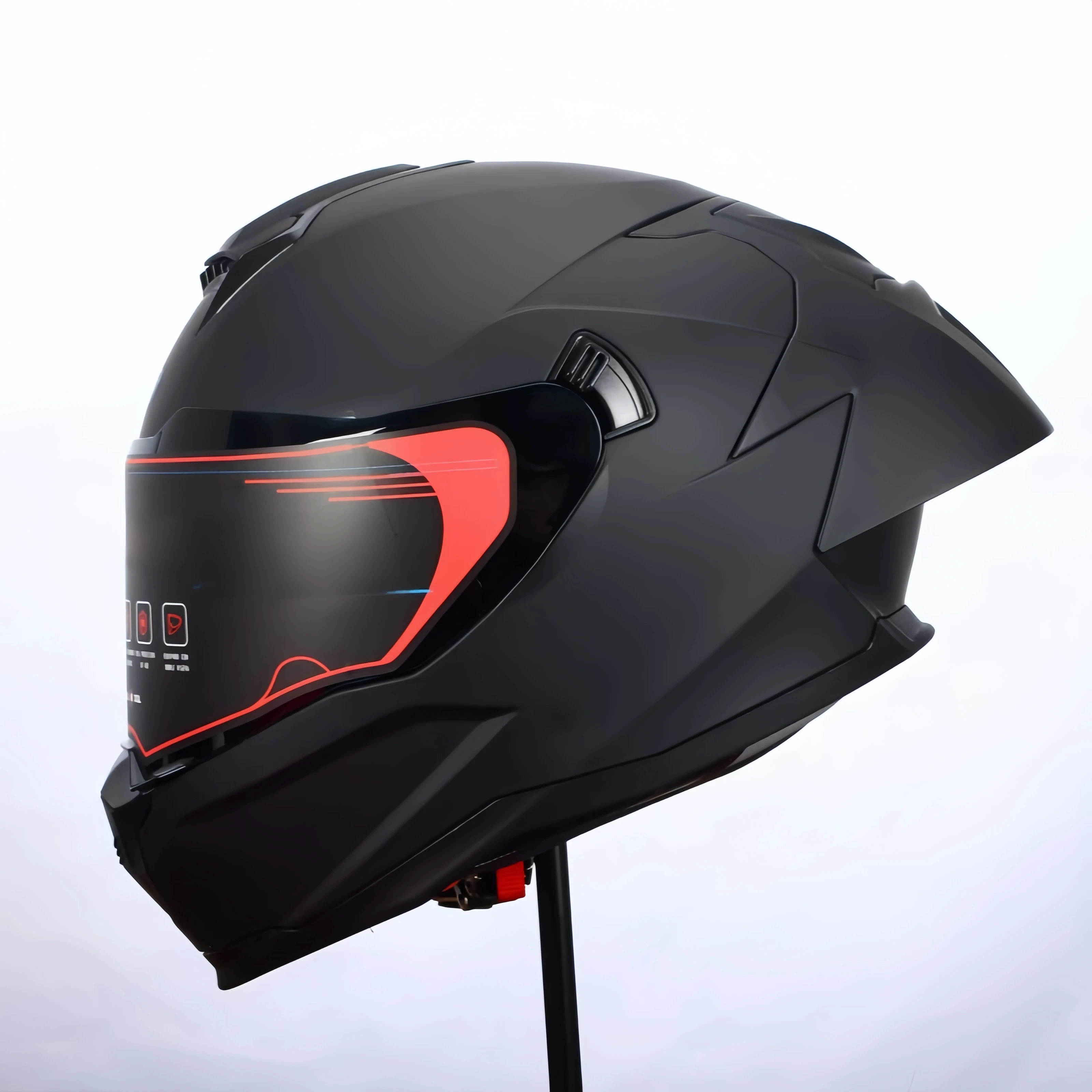 

STLF ZOOMLON New Arrival ECE 2206 Standard Double Visor Full Face Helmet Motorcycle ABS Material Quick ReleaseCasco De Moto for