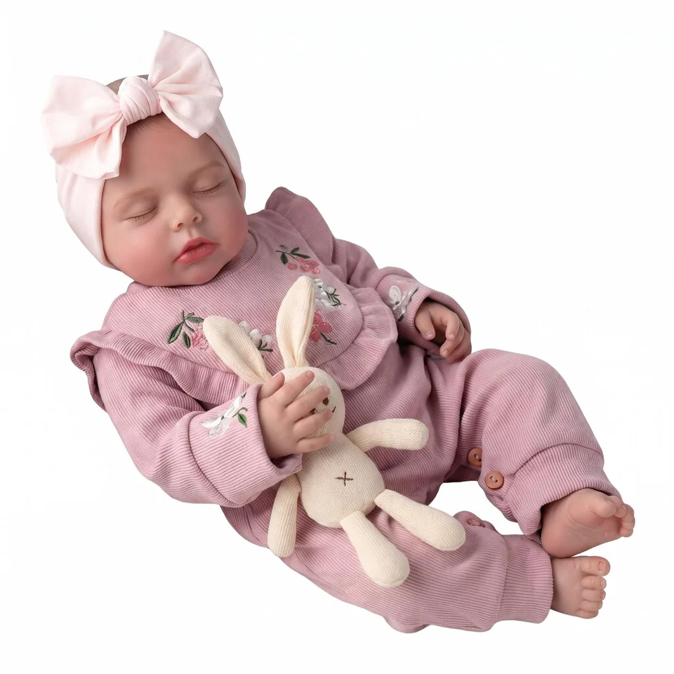 【リボーンドール】 VALENTINA NPK 19inch Valentina Reborn Doll Newborn Lifelike Soft Touch