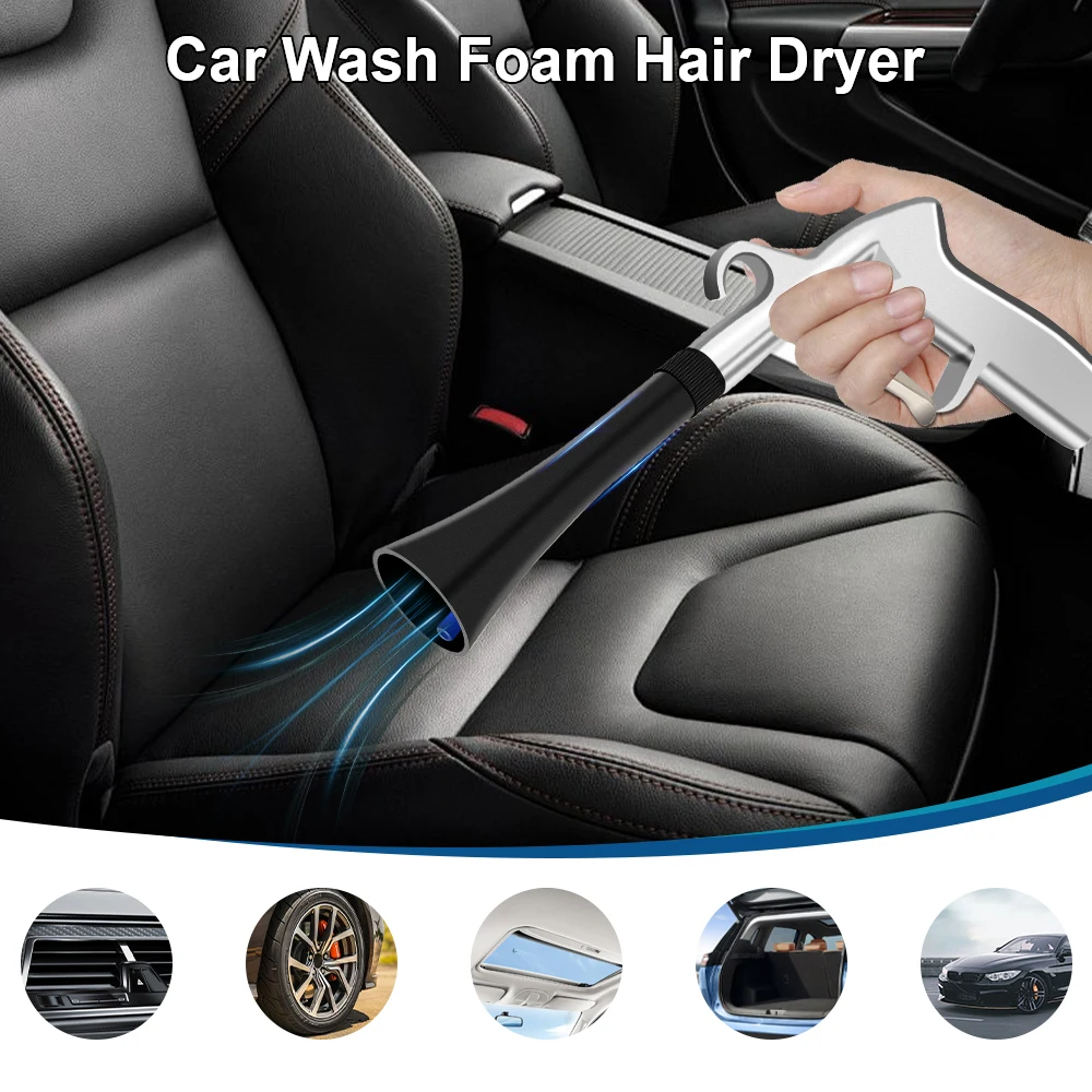 

Tornador Air Blow Сухая чистка JP Тип Пистолет для мойки автомобиля высокого давления Автоаксессуары Пылеудуляющий инструмент для детализации салона