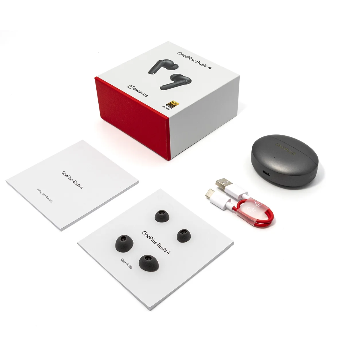 Audífonos OnePlus Buds 4 Originales, Versión Global, Cancelación Activa de Ruido, ANC Dinámico de 55 dB, Bluetooth 5.4, Conexión Estable, Audio de Alta Resolución, IP55 7