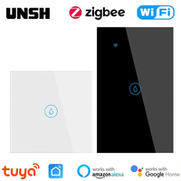 40A 8000W Tuya EU US WiFi Zigbee Smart Water Heater Boiler Switch Air Conditioner Switch Works With Alexa Alice Google Home