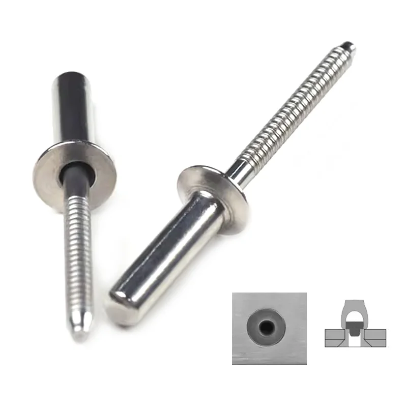 30/50Pcs Sealed Waterproof Countersunk Head Stainless Steel Blind Rivet