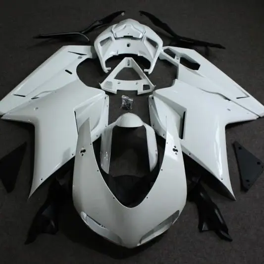 Unpainted ABS  Plastic Injection Raw Blank Fairing Wholesale  for Ducati 1098 2007 Motorcycle Fairing Kit  Wholesale