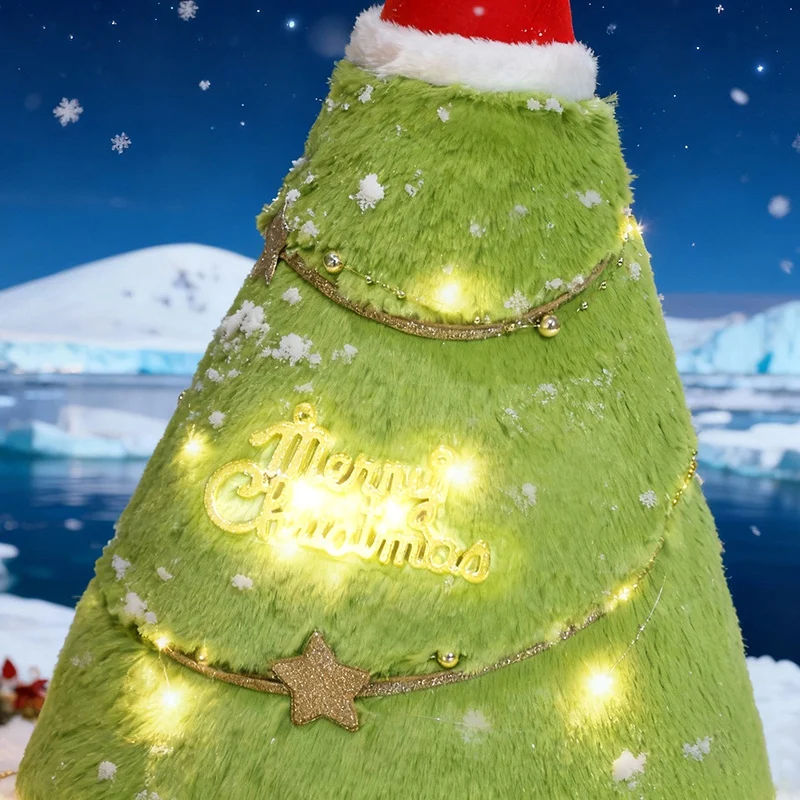 20/30/55CM Symulacja Choinki Świątecznej Pluszowe Zabawki Urocza Poduszka Choinka Lalka Dekoracja Świąteczna Prezent do Domu