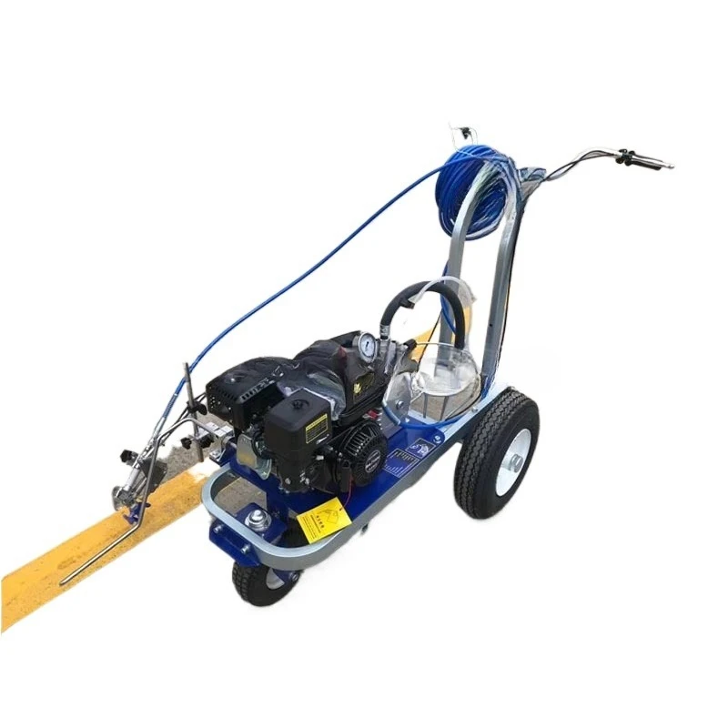 

5-25 cm line width range hand-pushed cold spray marking machine