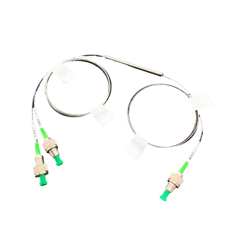 980/1550Nm taper fiber wavelength division multiplexer 1 minute 2 steel tube 1 minute 2 980/1550WDM multiplexer