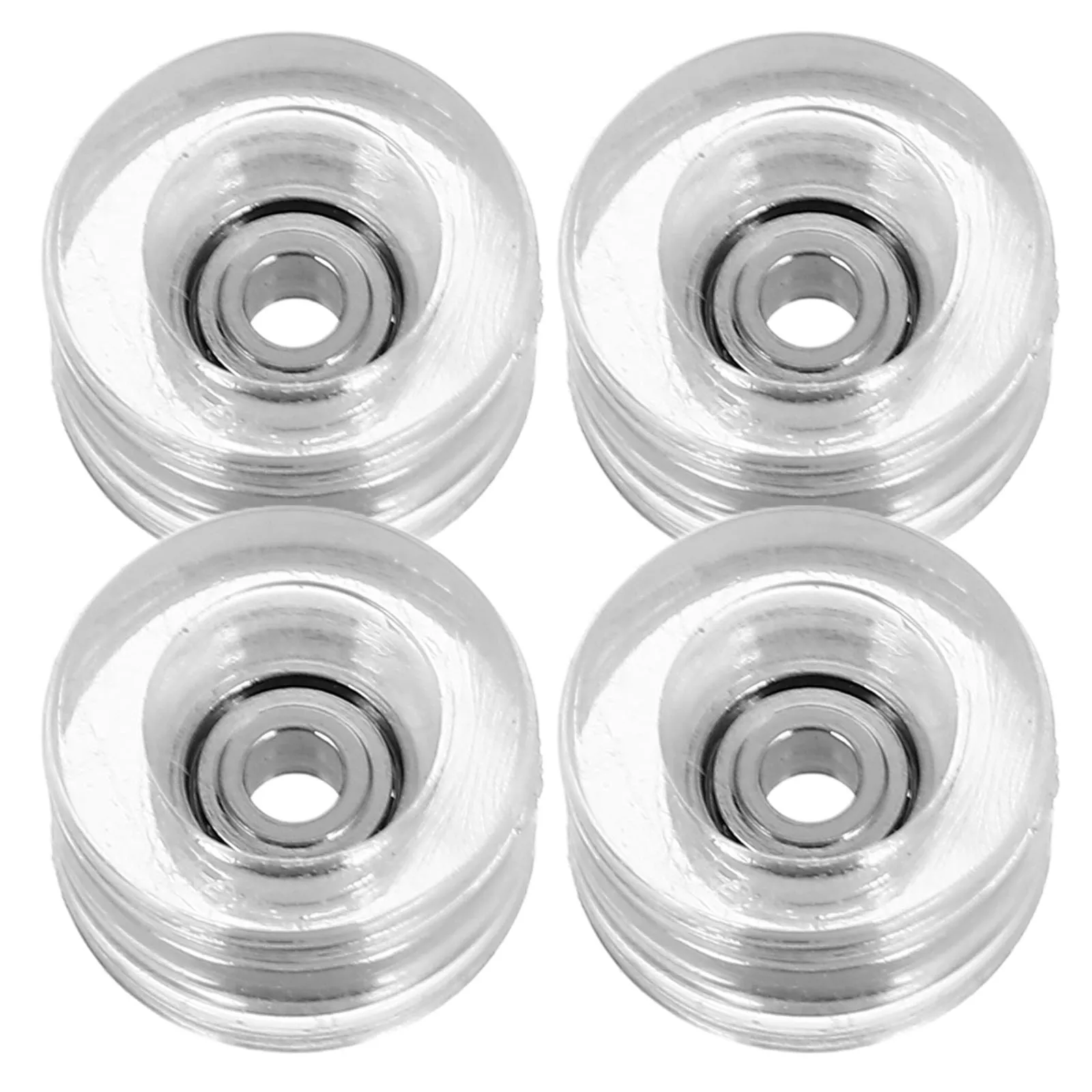 Roulements de roues de Skateboard à doigts, pièces de rechange légères, Performance lisse, Mini accessoires de Skateboard pour astuces, 4 pièces