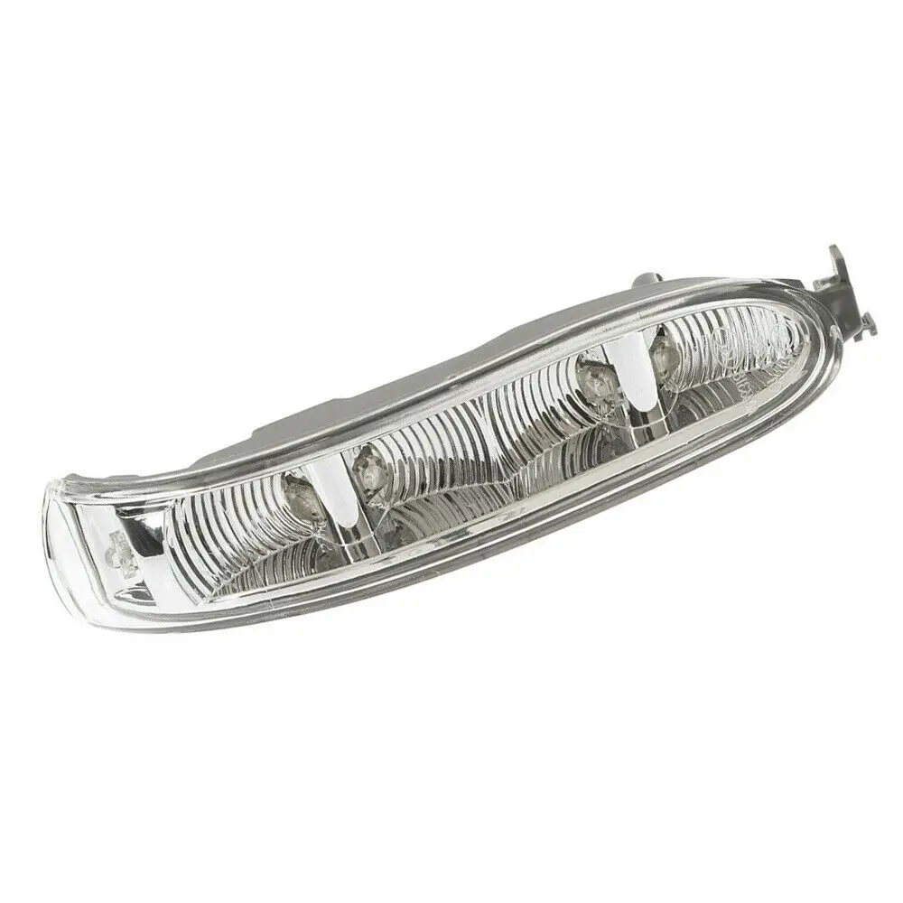 Carro LED Par Esquerdo e Direito Turn Signal Light, Lâmpada Espelho Lateral para Mercedes Benz W209 CLK 2002-2009