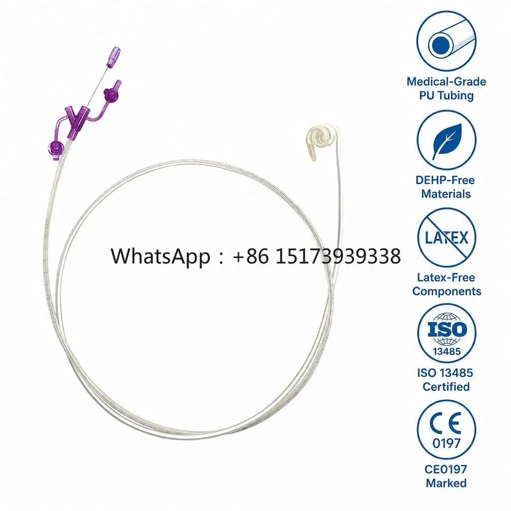Nasogastric Enteral Feeding Tube with Custom Length