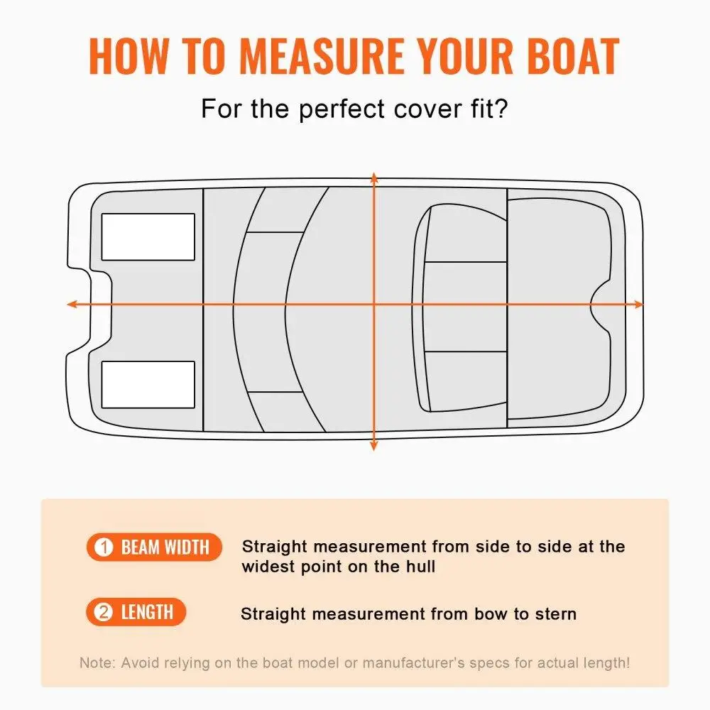 Pontoon Boat Cover, for 19 `-20` Waterproof Trailerable Pontoon Cover, 800D for marine Grade PU Oxford Fabric, with Motor