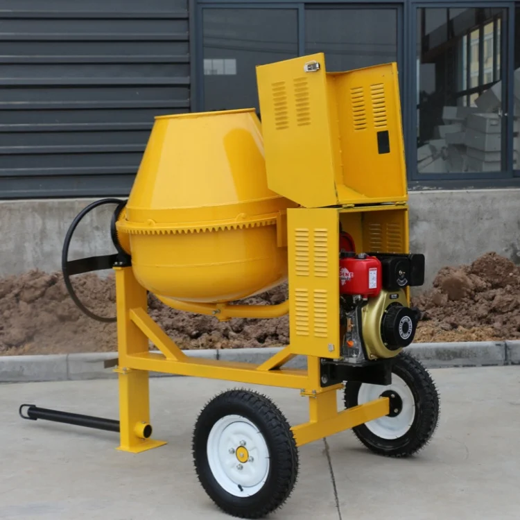 Portable concrete plate mixer construction site road bridge secondary structure pump mortar mixing tank