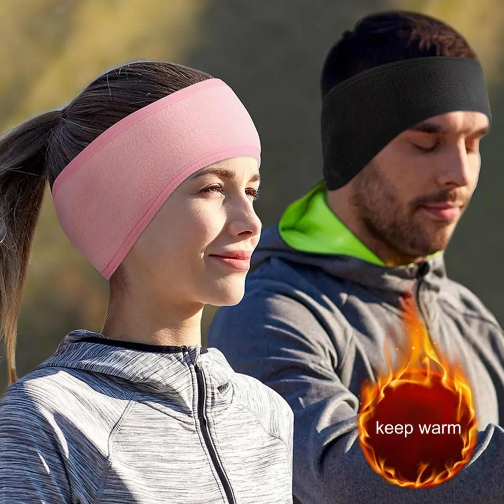 Headwear ciclismo à prova de vento, esportes ao ar livre Cap, velo orelha aquecedor Sweatband quente, manter a orelha aquecedor, inverno