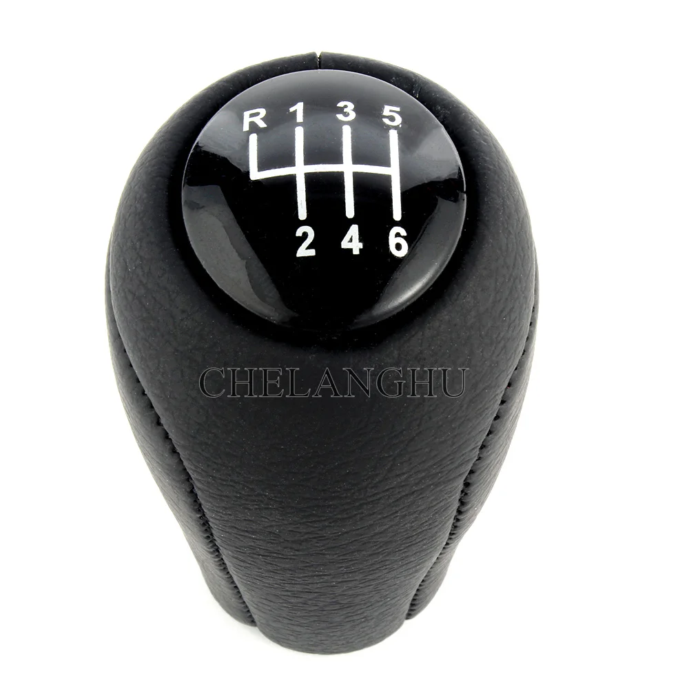 6 Speed PU Leather Gear Shift Stick Knob For MAZDA MX-5 NC III 2005 2006 2007 2008 2009 2010 2011 2012 2013 2014 Car-styling