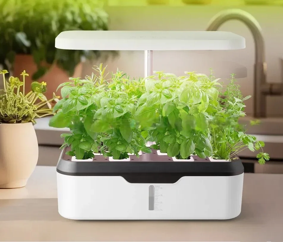 Intelligent Herbal Garden Kit Micro Smart Green Sprout Flower Pot Hydroponic Indoor Planting System