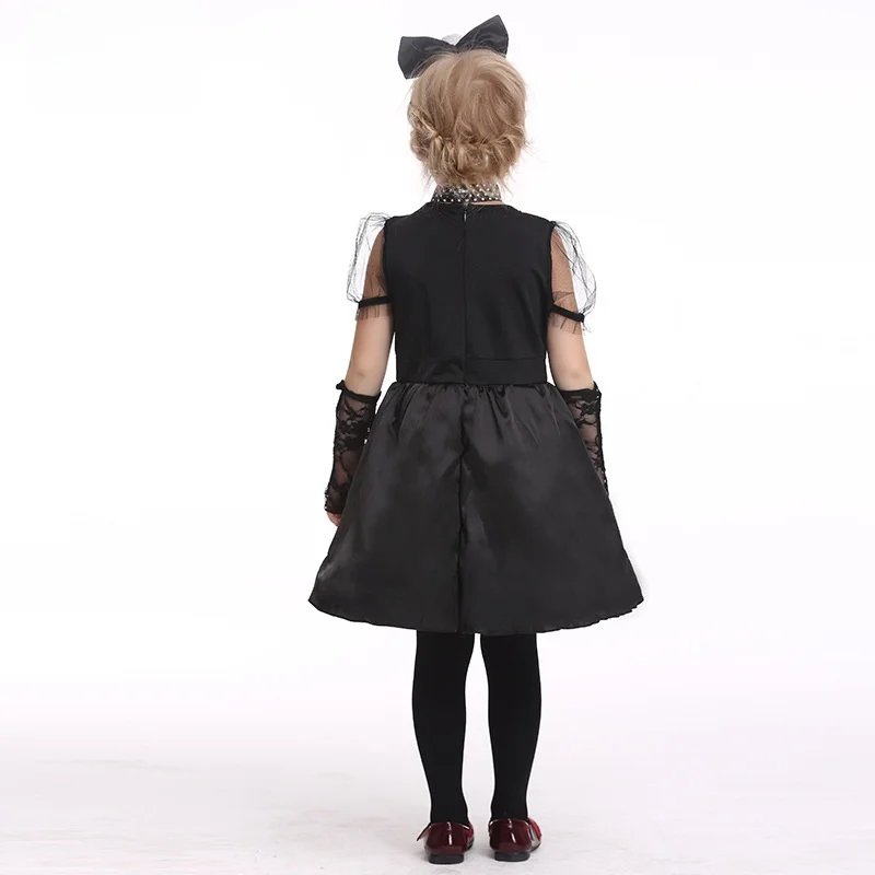 

Новинка 2025 года, детский костюм на Хэллоуин, одежда для выступлений, наряд для ролевых игр для девочек, традиционный китайский сценический костюм