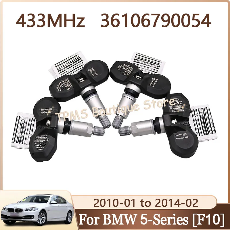 

Датчик TPMS, система контроля давления в шинах, 4 шт., 433 МГц, 36106790054 для BMW 5-Series GT 1 Series 3-Series X5 X6 Z4 Alpina