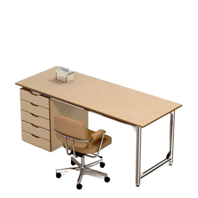 

Nordic desk office drawer simple modern Italian style