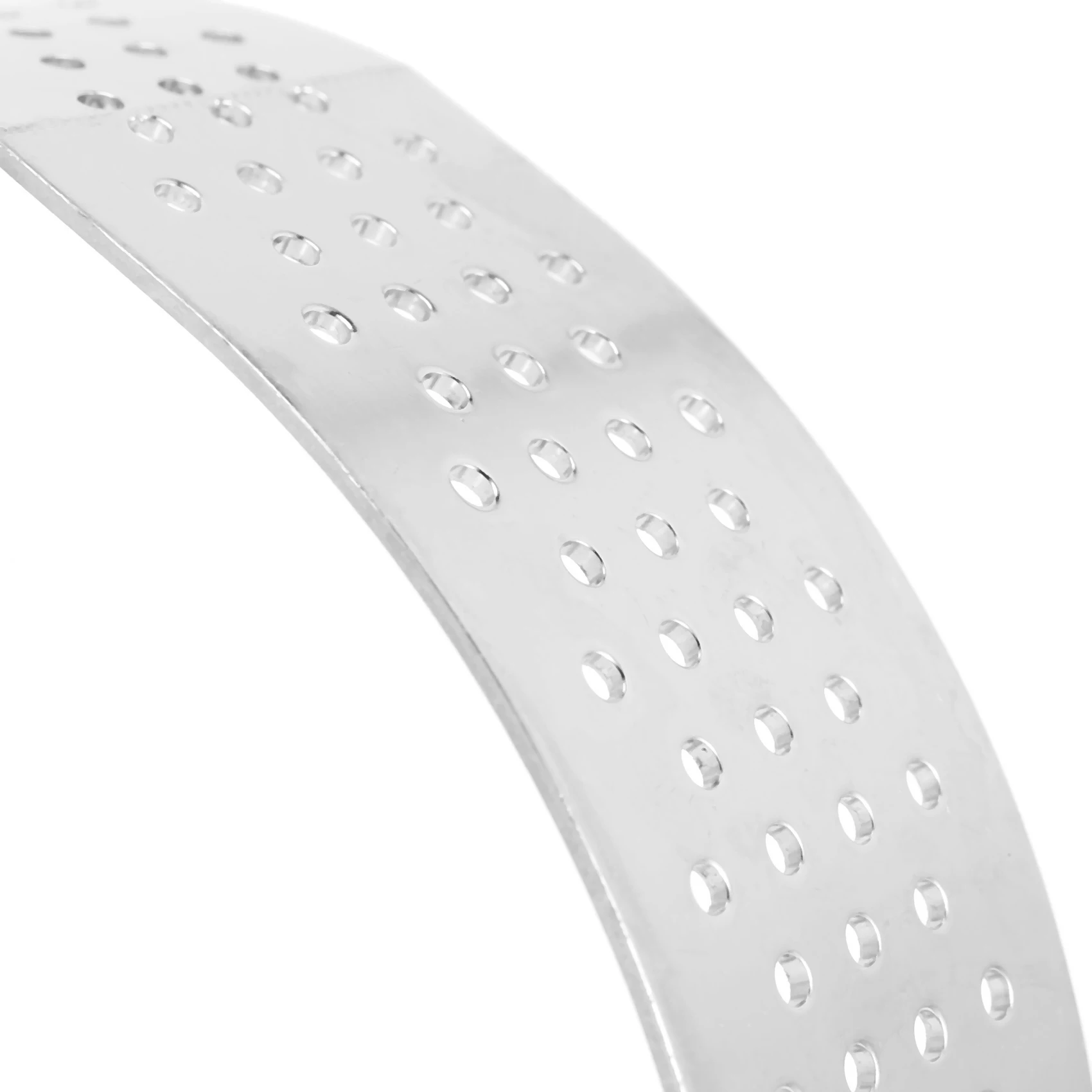 KYCOR-30 Pcs Circular Stainless Steel Tart Ring Tower Pie Cake Mould Baking Tools Perforated Cake Mousse Ring,8Cm