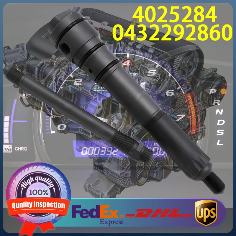 

4025284 High Quality Common Rail Diesel Fuel Injector 0432292860 for Cummins QST30 Series Diesel Engine