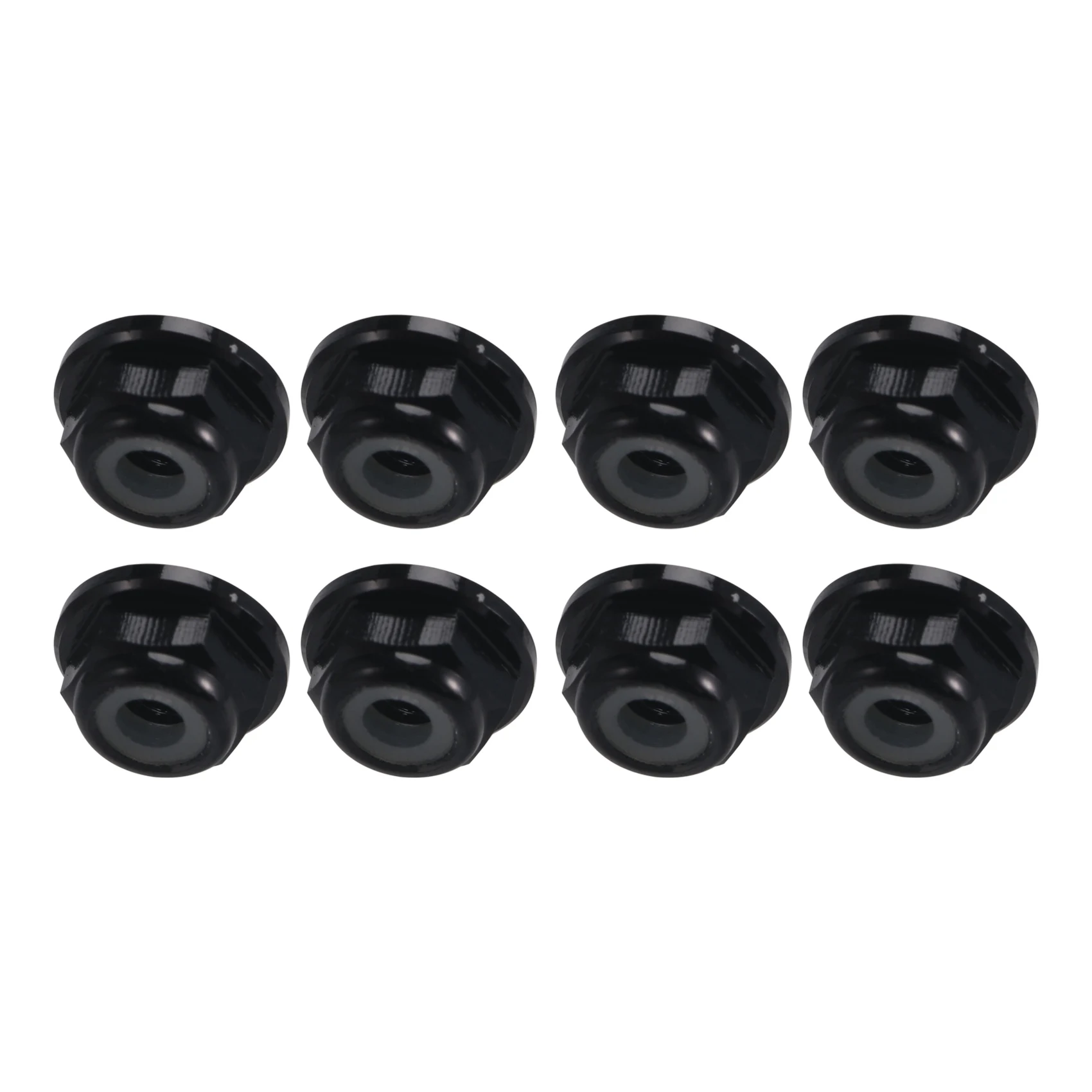 8 tuercas de bloqueo de rueda M2 de nailon metálico para 1/24 RC Car Crawler Axial SCX24 AXI90081 AXI00001 AXI00002 piezas de mejora, 3