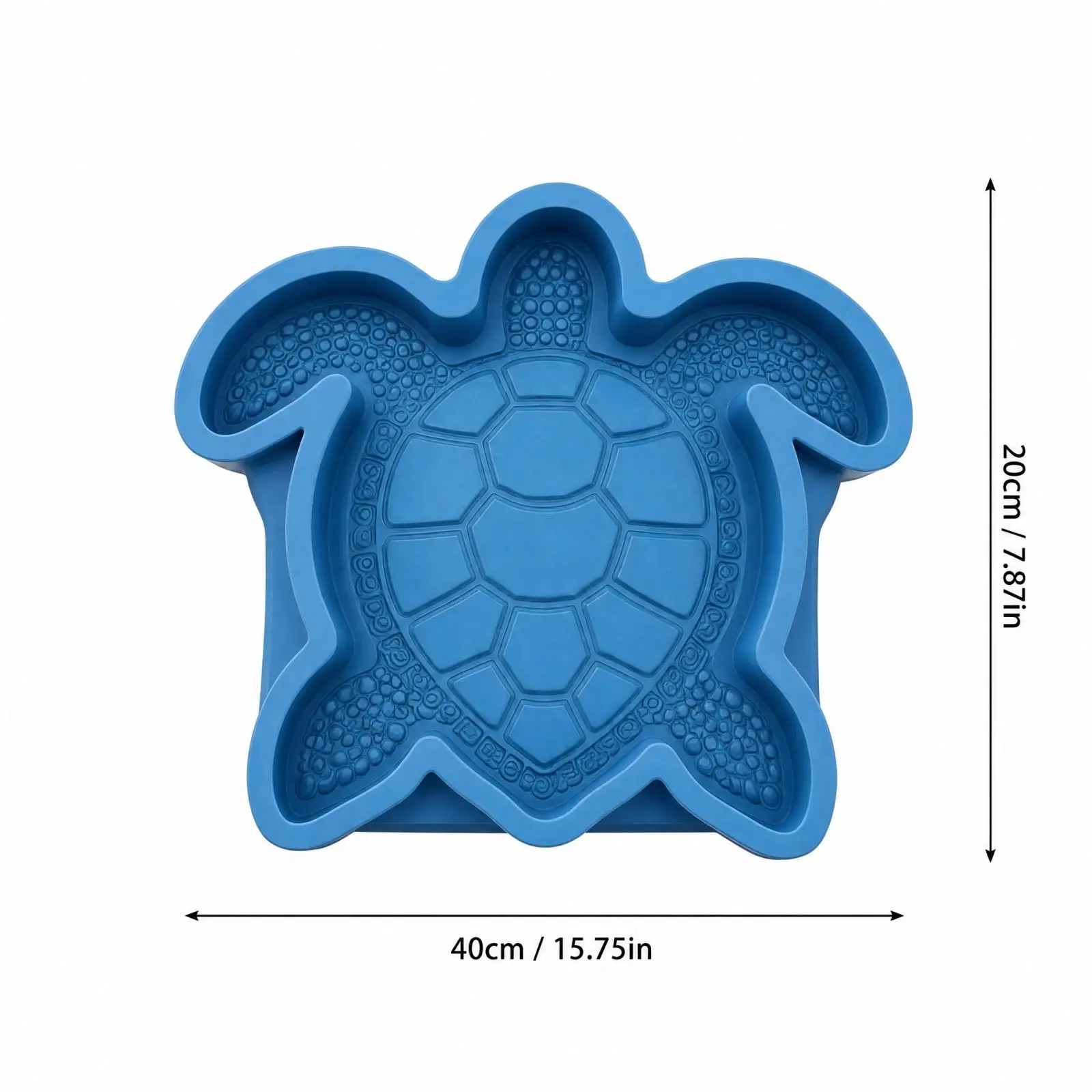 Ocean-Themed Garden Art Mold Creative Stepping Stone Mold Decorations for Countyard Reusable Paving Molds