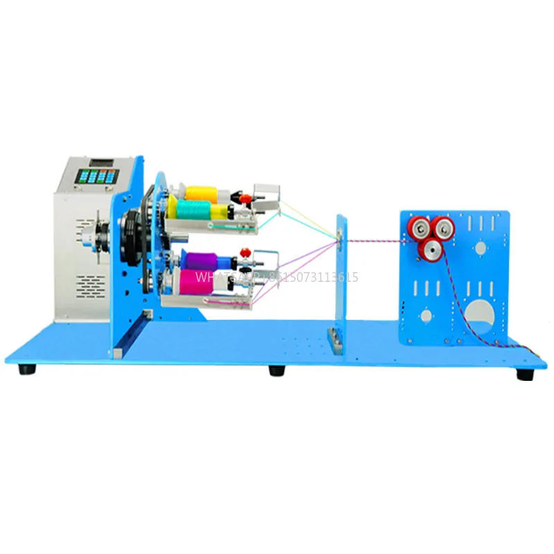 Avvolgitrice e torsione automatica a otto assi ad alta velocità: alimentazione infinita dei cavi con bloccaggio dei cavi. Vendite dirette in fabbrica.