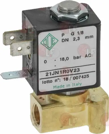 

NUOVA SIMONELLI 04100042 SOLENOID VALVE ODE 2-WAY ø 1/8 230V 5W