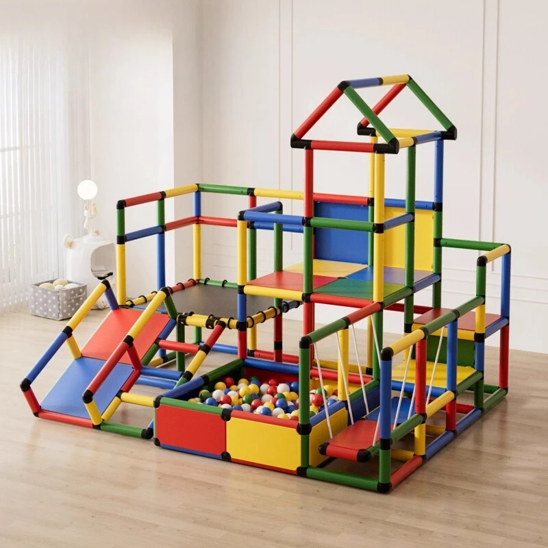 Children's Variety Climbing Frame Home Indoor Baby Small Family Playground Multifunctional Toys Slide Playground